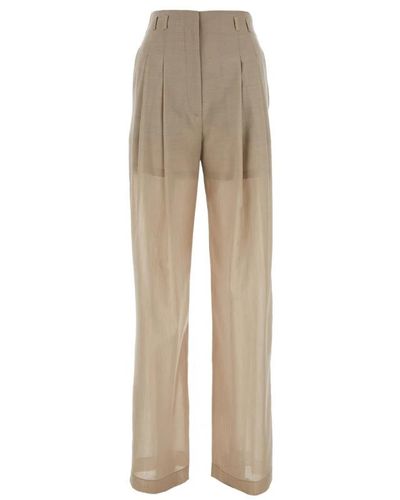 Philosophy Di Lorenzo Serafini Trousers > wide trousers - Neutre