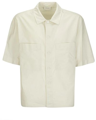 Lemaire Shirts > short sleeve shirts - Neutre