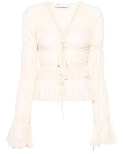 Blumarine Topwear bianco ss24 moda donna - Neutro