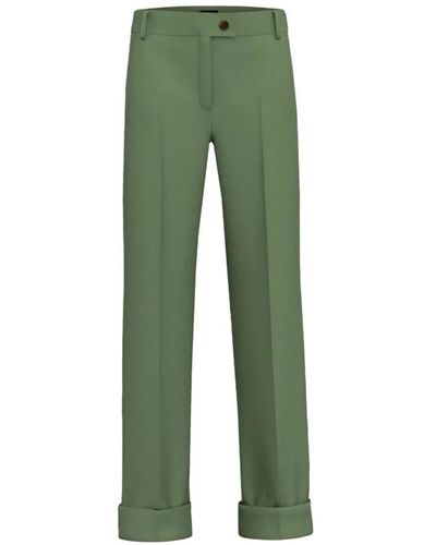 Emme Di Marella Trousers > slim-fit trousers - Vert