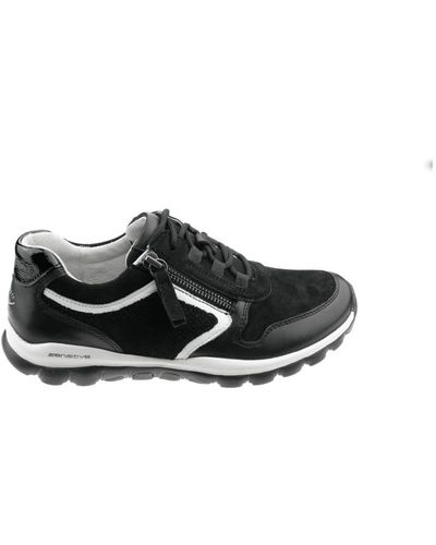 Gabor Flexible walking sneaker - schwarz