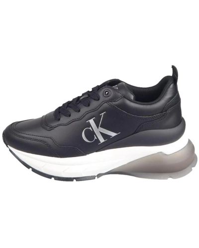 Calvin Klein Wedge sporty sneaker - Blu