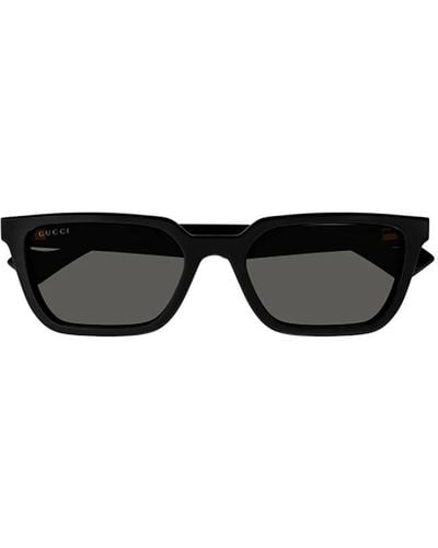 Gucci Stylische sonnenbrille gg1539s,rechteckige sonnenbrille gg1539s 001 - Schwarz
