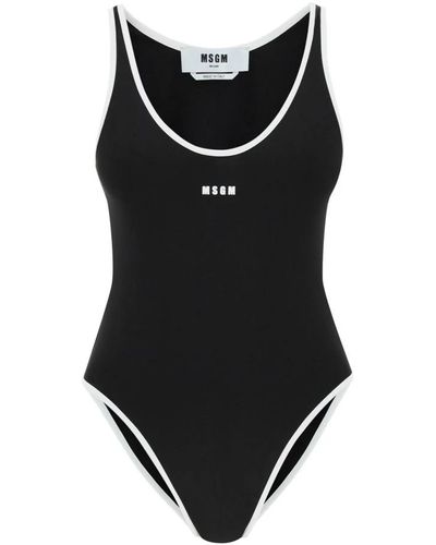 MSGM Swimwear > one-piece - Noir