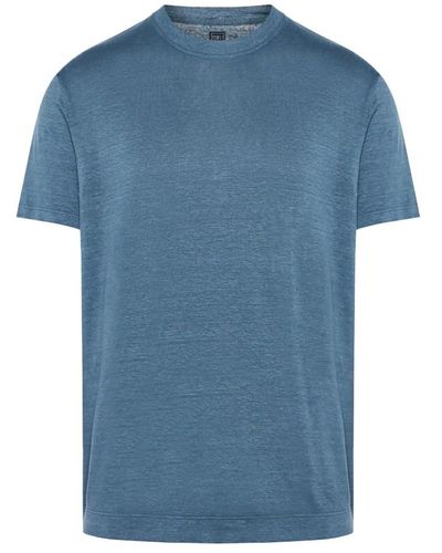 Fedeli Tops > t-shirts - Bleu