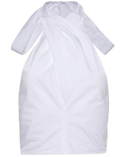 STAUD Shirt dresses - Weiß