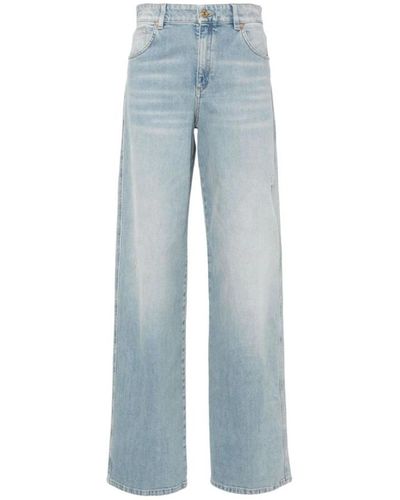 Blumarine Wide Jeans - Blue