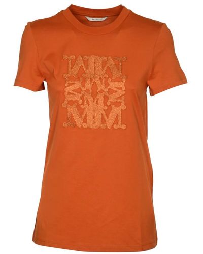 Max Mara Braune t-shirts und polos - Orange