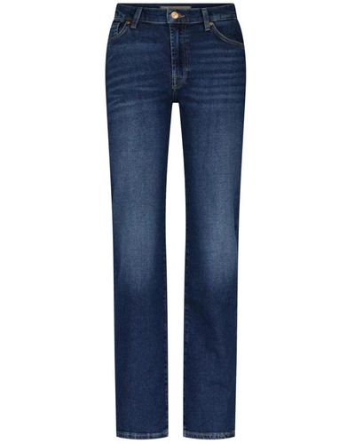 7 For All Mankind Straight jeans - Azul