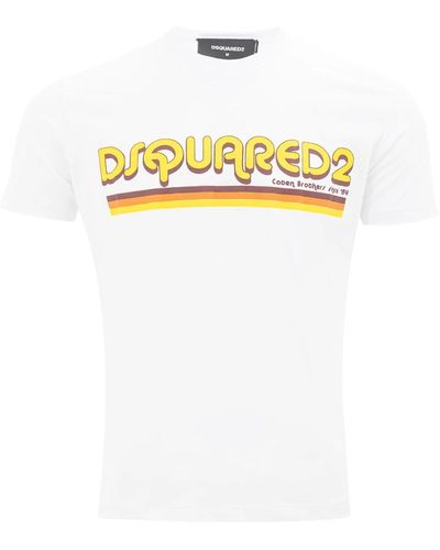 DSquared² Weiße t-shirt