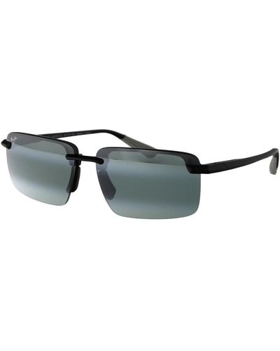 Maui Jim Laulima occhiali da sole eleganti per giornate soleggiate - Grigio
