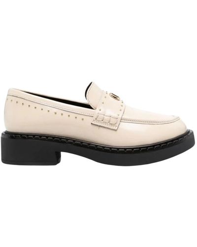 Twin Set Shoes > flats > loafers - Blanc