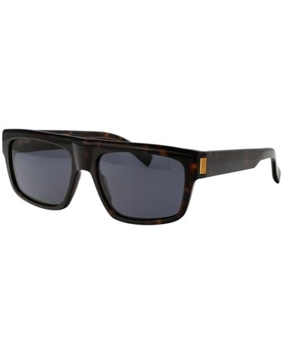 Dunhill Stylische sonnenbrille du0054s - Schwarz