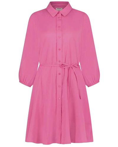 Freebird by Steven Shirt Dresses - Pink