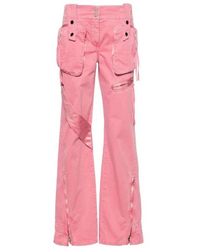 Blumarine Wide Trousers - Pink