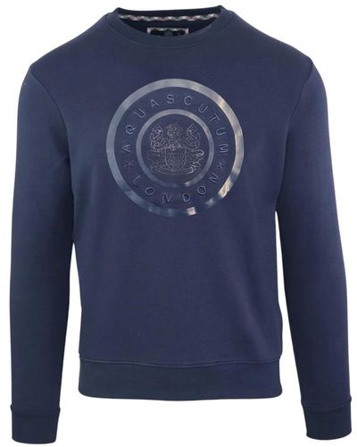 Aquascutum Sweatshirts & hoodies > sweatshirts - Bleu