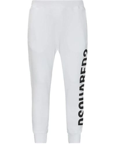 DSquared² Trousers > sweatpants - Blanc