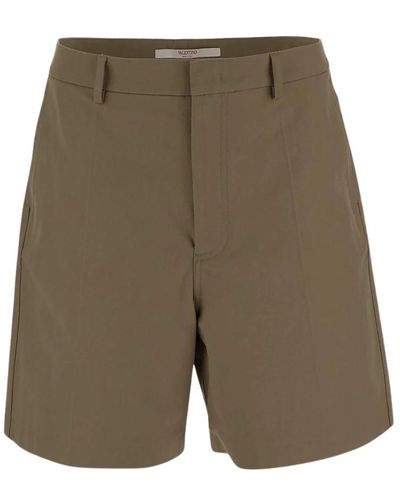 Valentino Baumwoll bermuda shorts - Grün