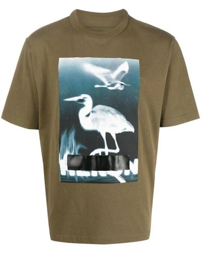 Heron Preston T-Shirts - Grün