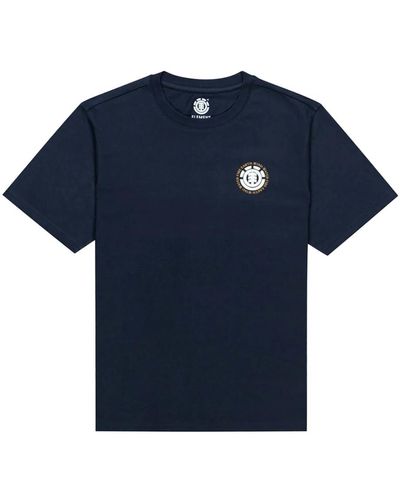 Element Seal t-shirt eclipse navy kurzarm - Blau