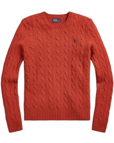 Polo Ralph Lauren Round-Neck Knitwear - Red