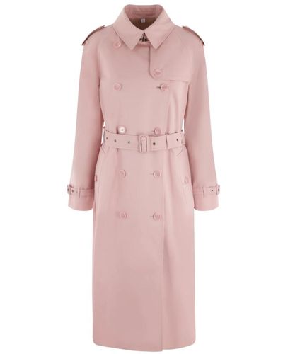 Burberry Coats > belted coats - Rose