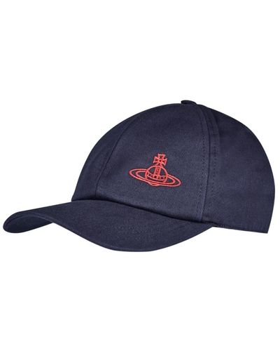 Vivienne Westwood Royal logo baseball cap - Blau