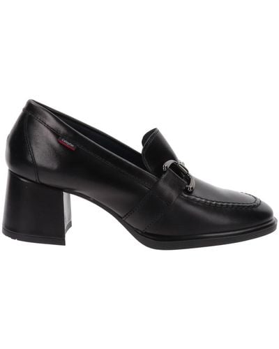 Callaghan Zapatos de tacón de cuero para mujer - Negro