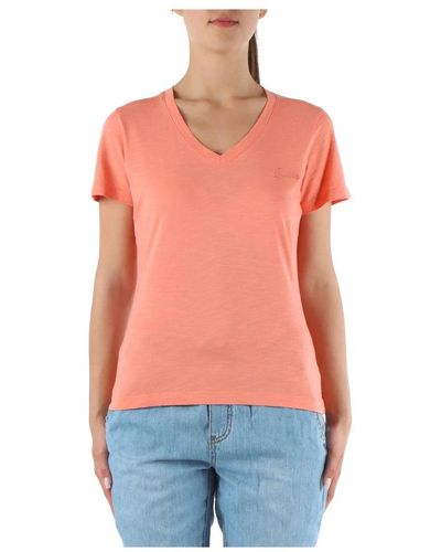 Guess Tops > t-shirts - Orange