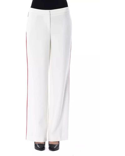 Byblos Trousers > straight trousers - Blanc