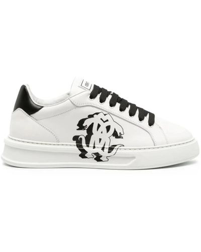 Roberto Cavalli Shoes > sneakers - Blanc