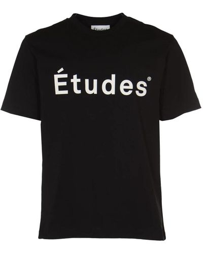 Etudes Studio Études - tops > t-shirts - Noir