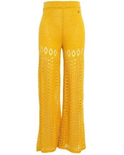 Akep Wide Trousers - Yellow