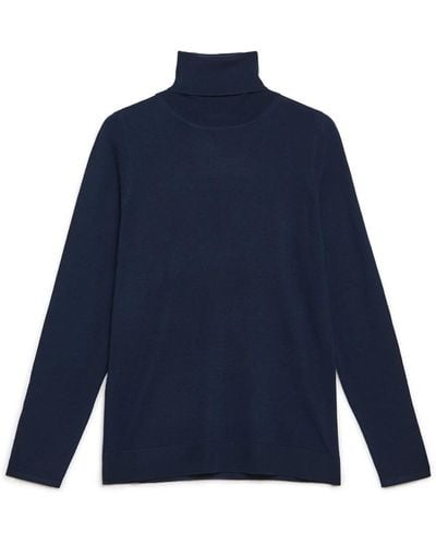 Maliparmi Knitwear > turtlenecks - Bleu