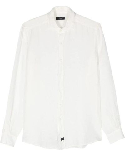 Fay Casual Shirts - White