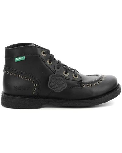 Kickers Shoes > boots > lace-up boots - Noir