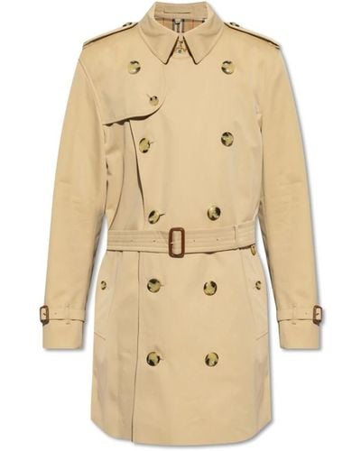 Burberry Coats > trench coats - Neutre