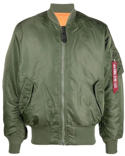 Alpha Industries Bomber jackets - Grün