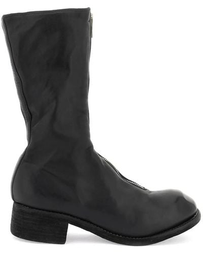 Guidi Shoes > boots > high boots - Noir