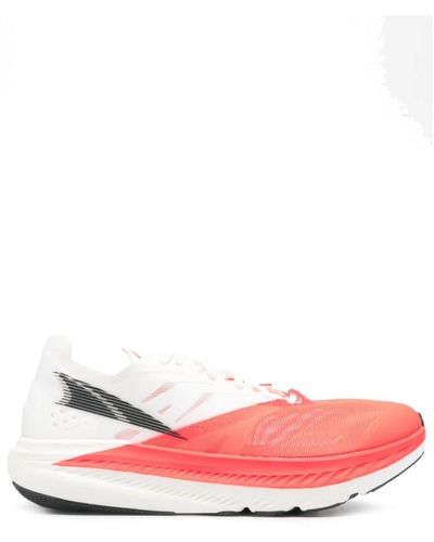 Altra Sneakers nere design corallo rosa/bianco
