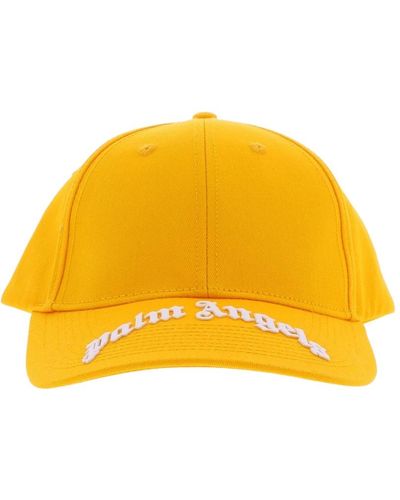 Palm Angels Caps - Yellow