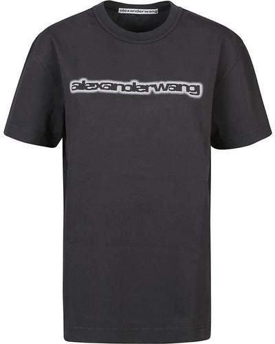 Alexander Wang T-Shirts - Black