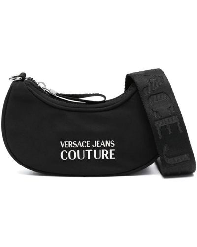 Versace Jeans Couture Borsa hobo sportiva nera - Nero