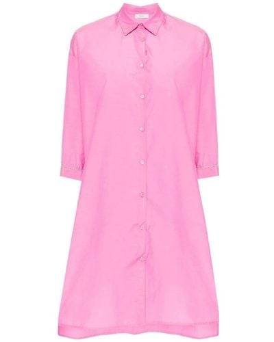 Peserico Shirt Dresses - Pink