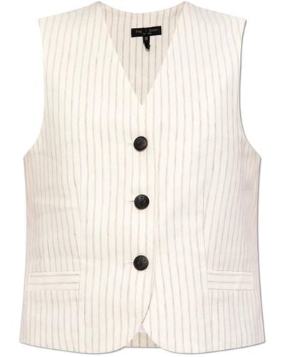 Rag & Bone Jackets > vests - Blanc