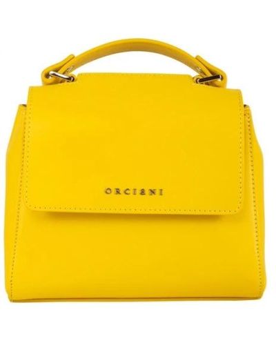 Orciani Cross Body Bags - Yellow