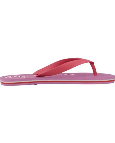 Pepe Jeans Stilvolle bay beach flip flops frauen - Pink