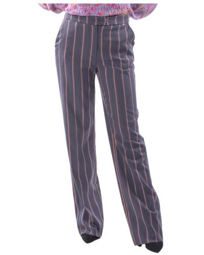 Fracomina Trousers > wide trousers - Violet