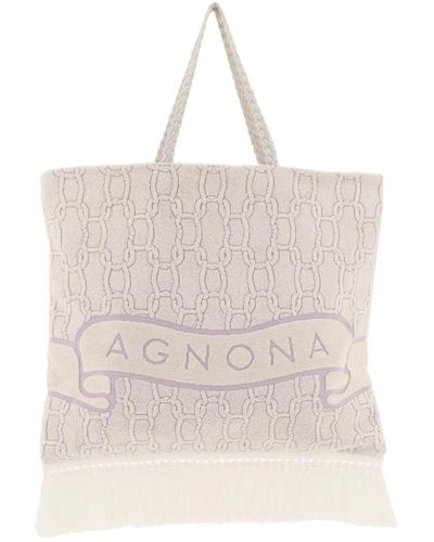 Agnona Bags > tote bags - Neutre