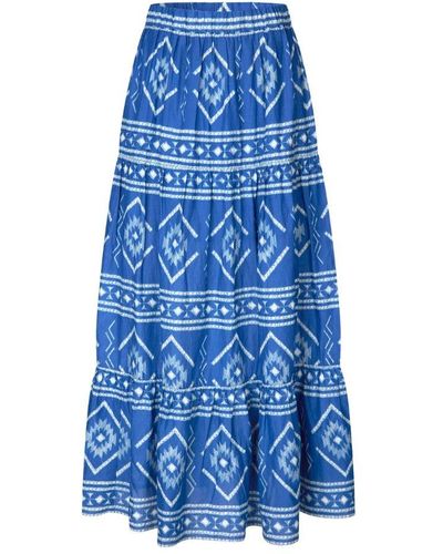 Lolly's Laundry Maxi Skirts - Blue